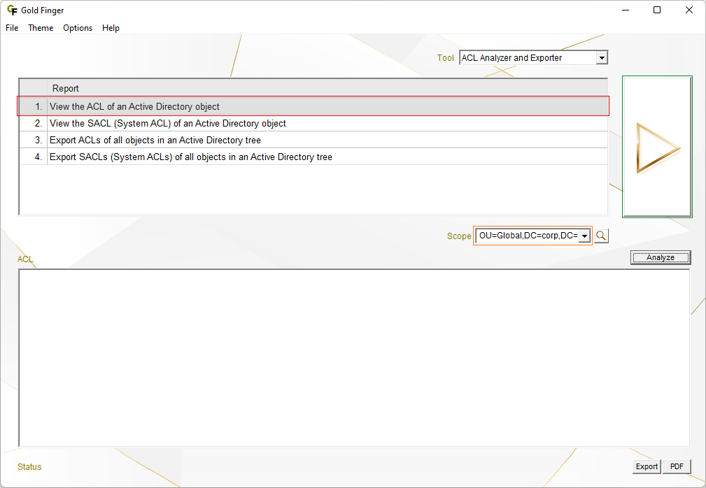 Viewing Active Directory ACLs