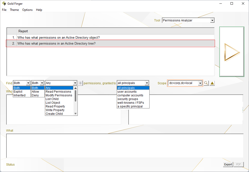 Analyzing Permissions