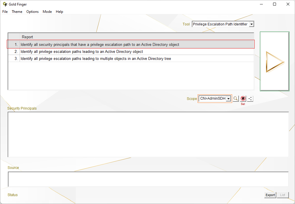 Identifying Security Principals that have a Privilege Escalation Path