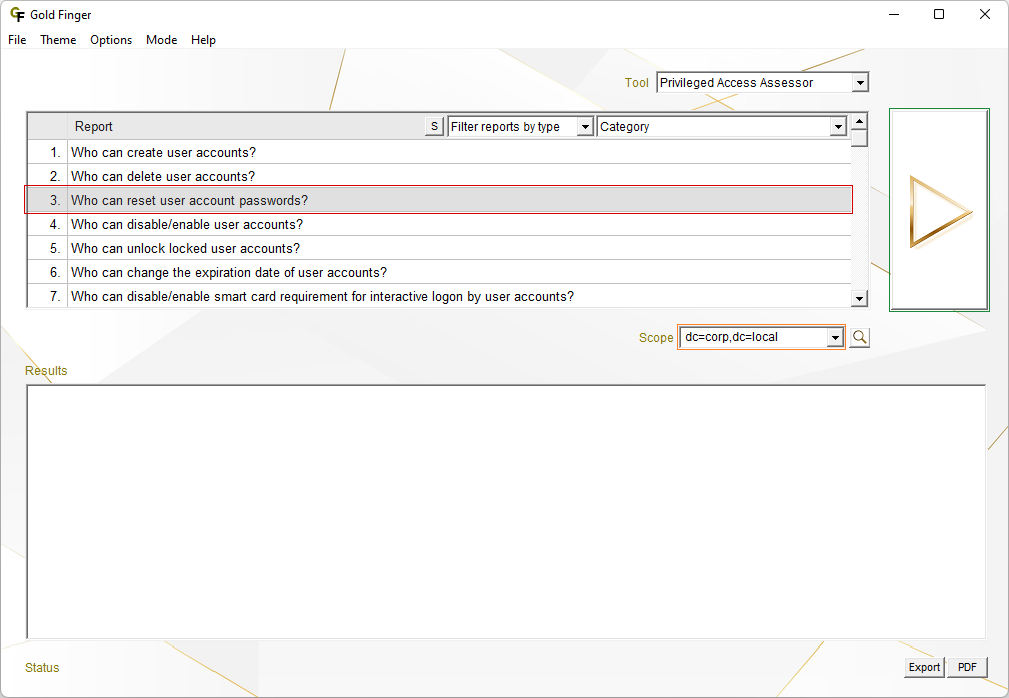 Assessing Privileged Access