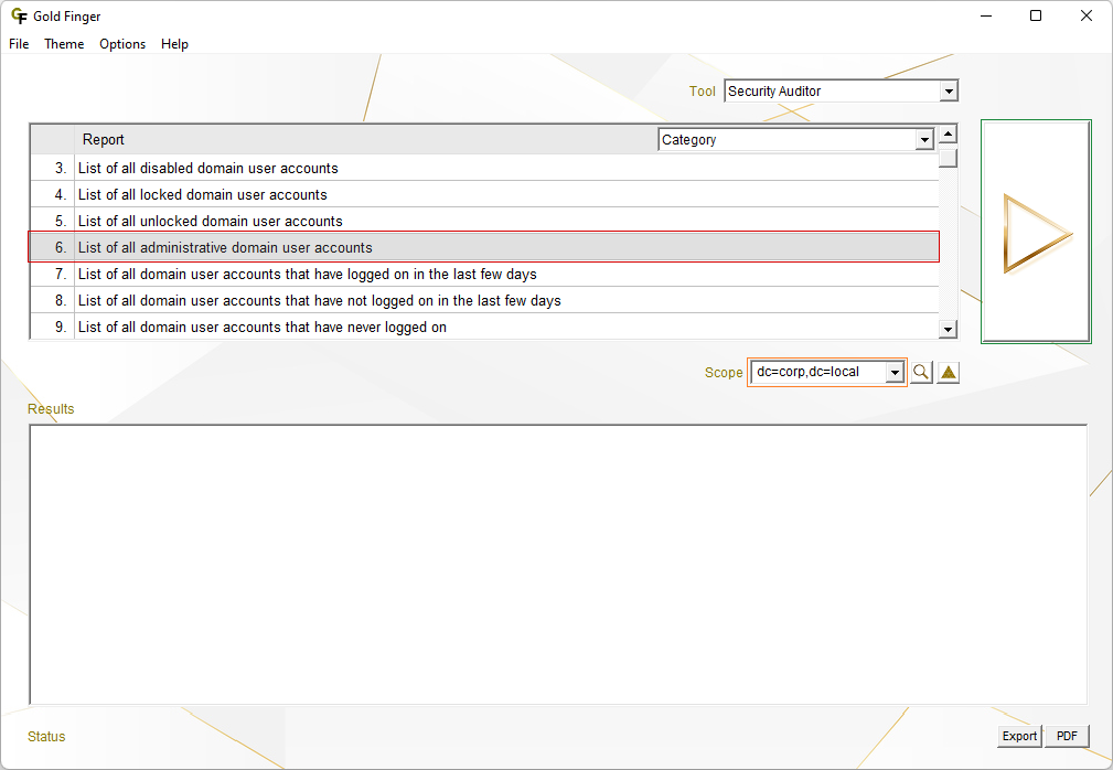 Generating Audit Reports