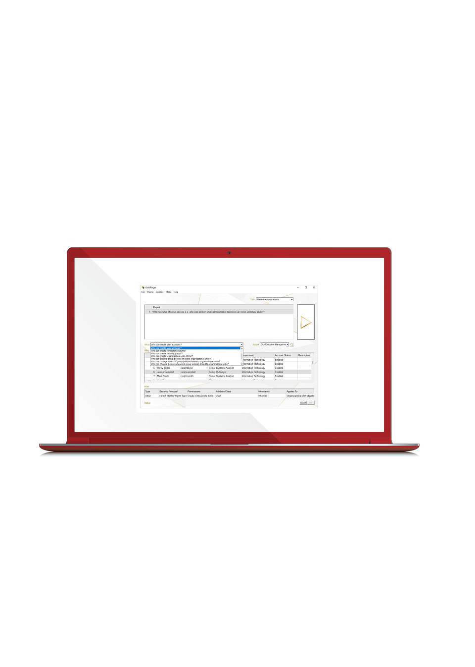 Active Directory Effective Access Assessment - Technical Summary